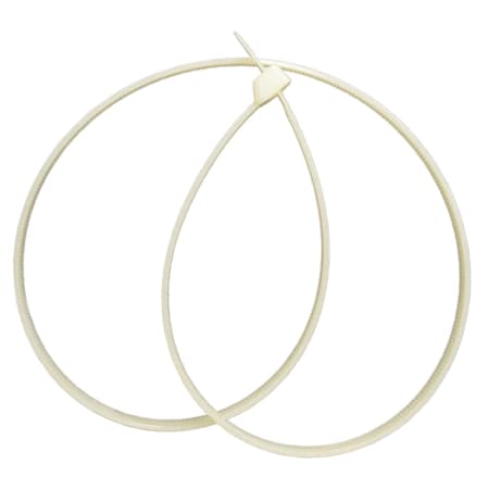 Midwest Fastener Cable Tie, 30 in L, Natural, Nylon, 175 lb Strength, 50 PK 08038